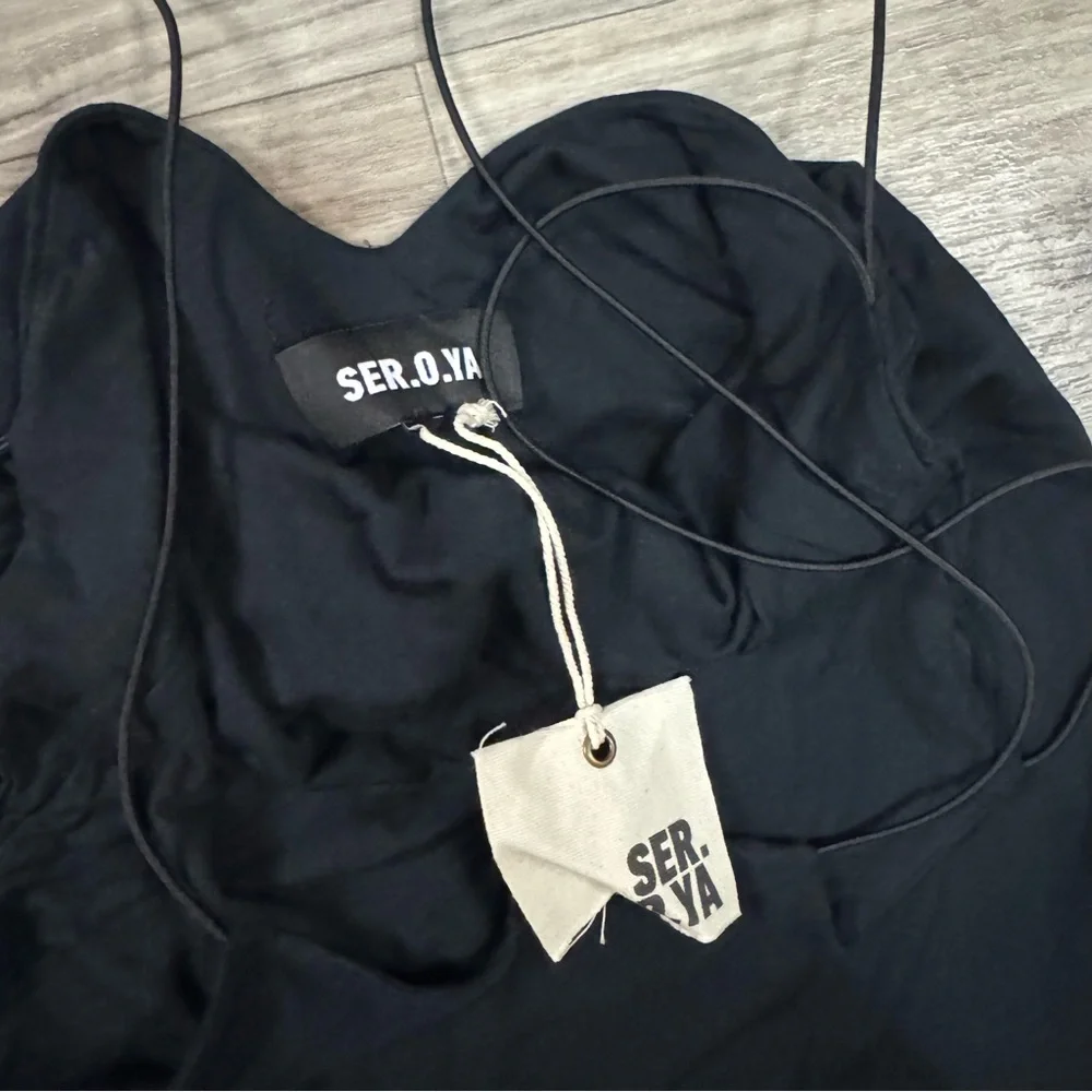 NWT SER.O.YA. Brogan Dress in Black Size Small - Picture 5 of 7